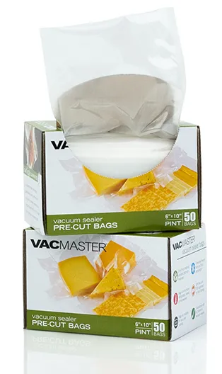 11.5" x 14" Full Mesh Vacuum Seal Gallon Bags - 40 Pack