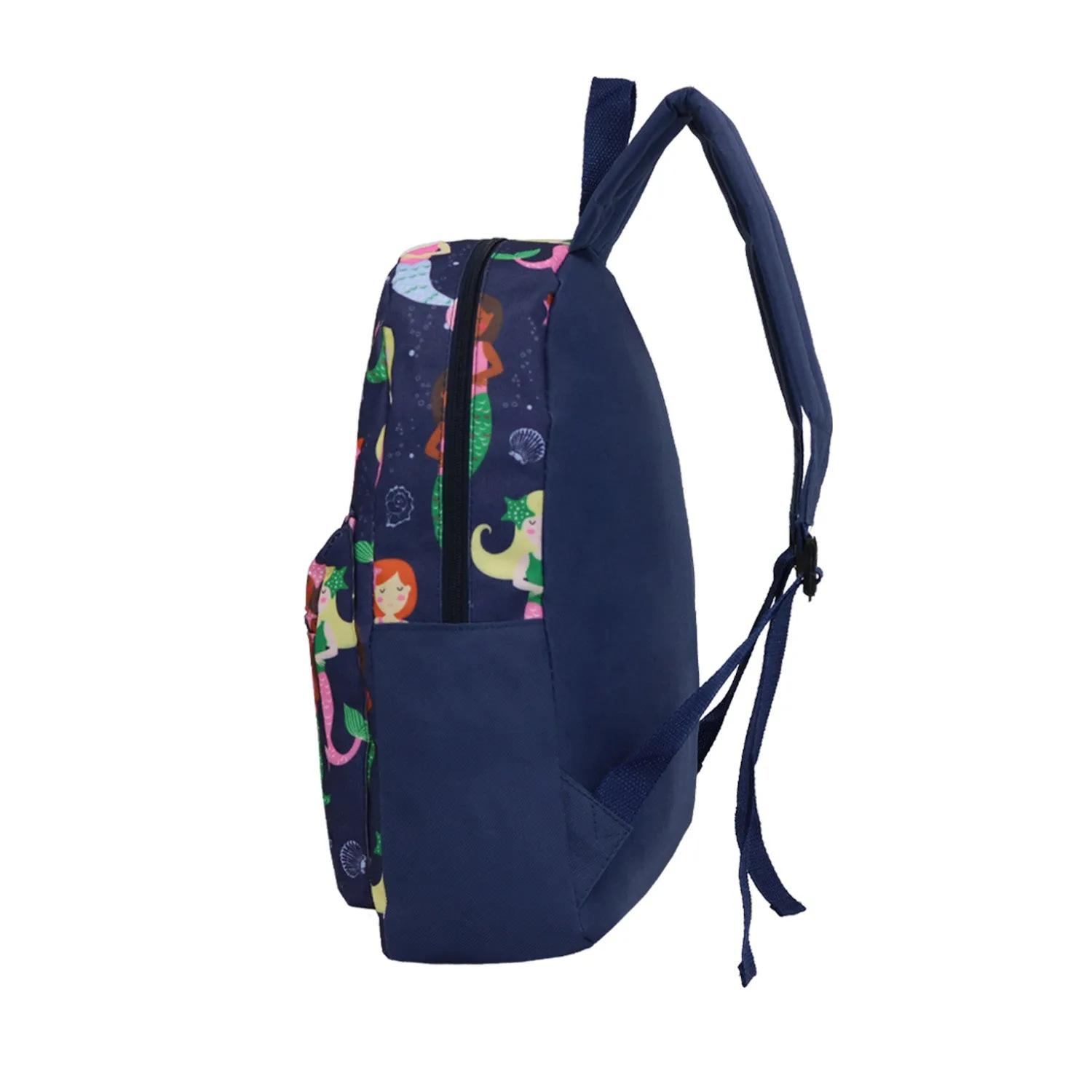 15" Kids Basic Wholesale Backpack in Assorted Prints- Bulk Case of 24