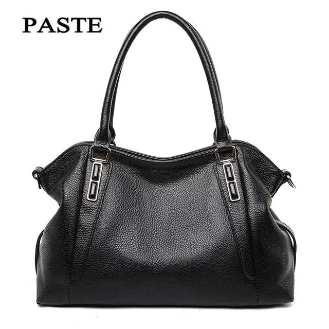 2017 Fashion Famous Designers Brand Handbag Women Genuine Leather Bag Balestra Large Capacity