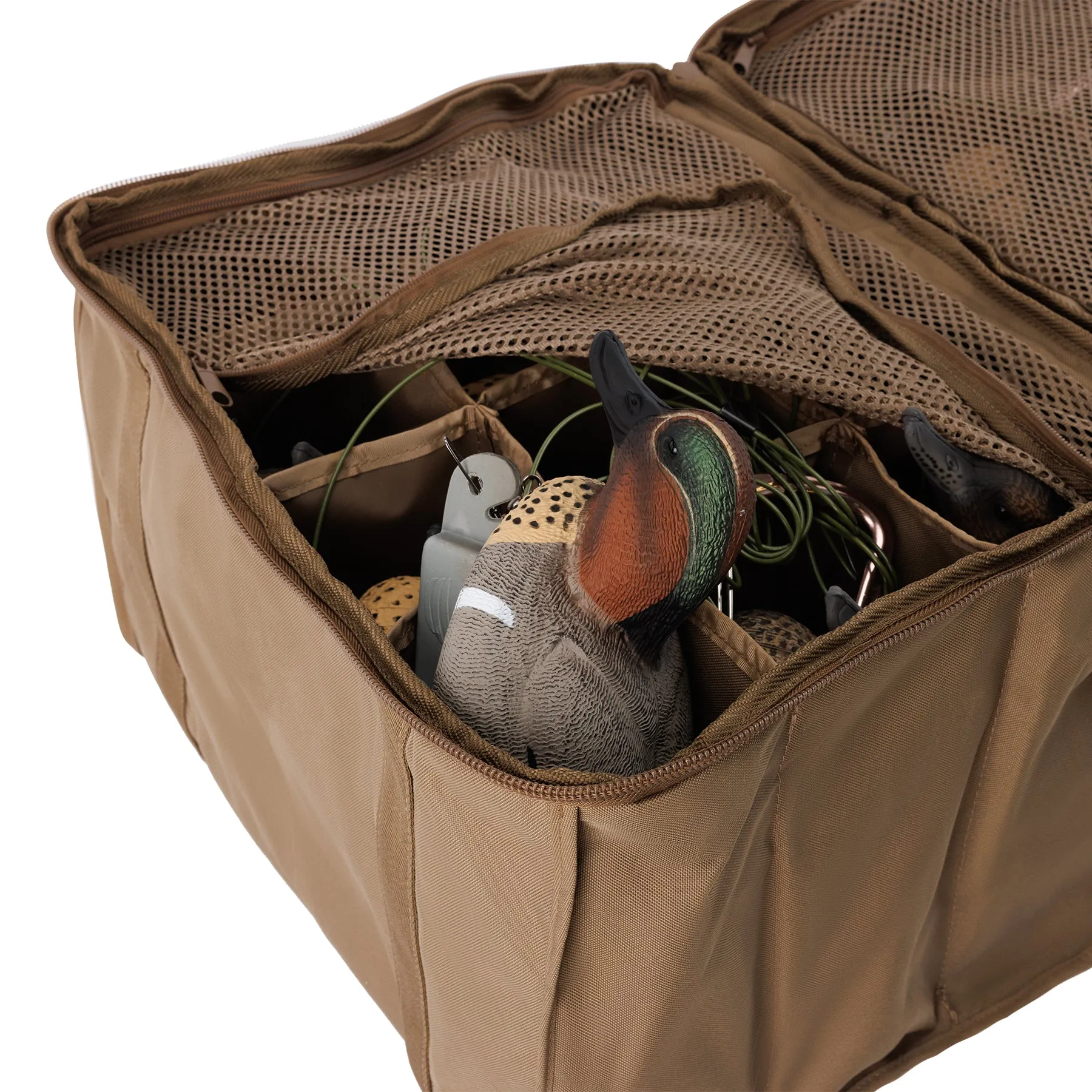 24 Slot Teal Decoy Bag - Dirt