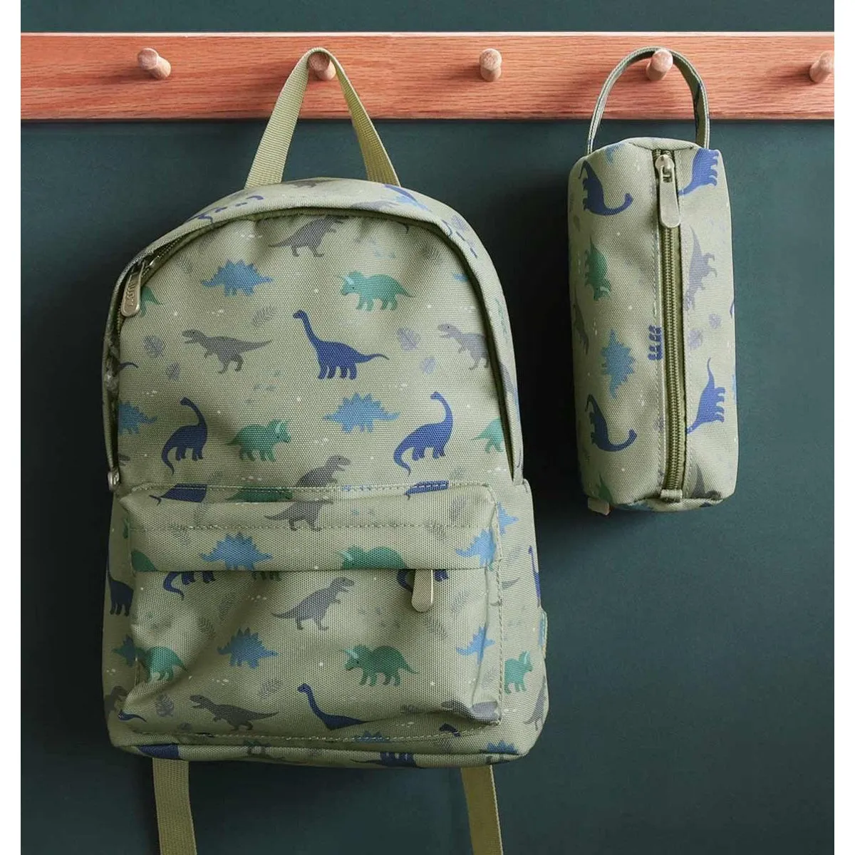 A Little Lovely Company Pencil Case: Dinosaurs