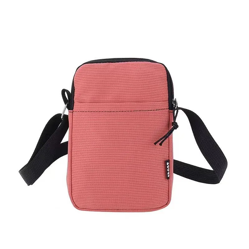 Adjustable Strap Small Crossbody Zip Closure Bag