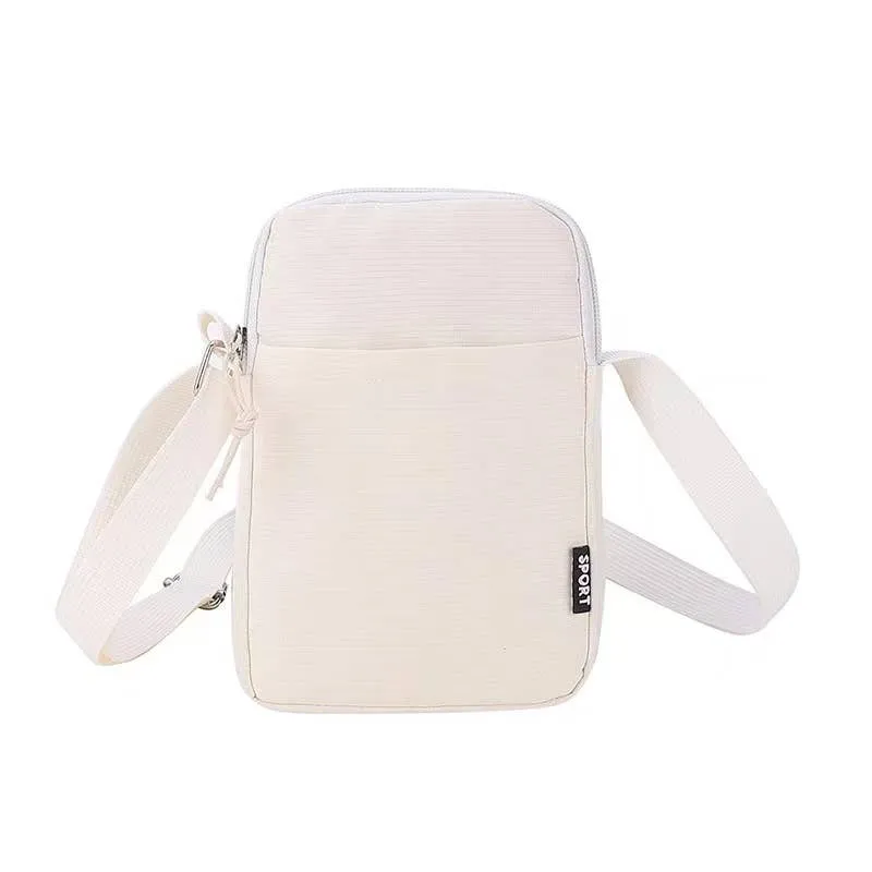 Adjustable Strap Small Crossbody Zip Closure Bag