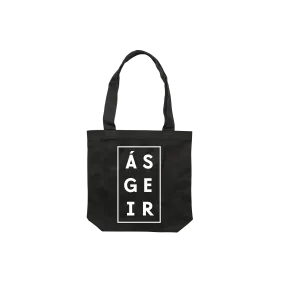 Afterglow / Black Tote Bag