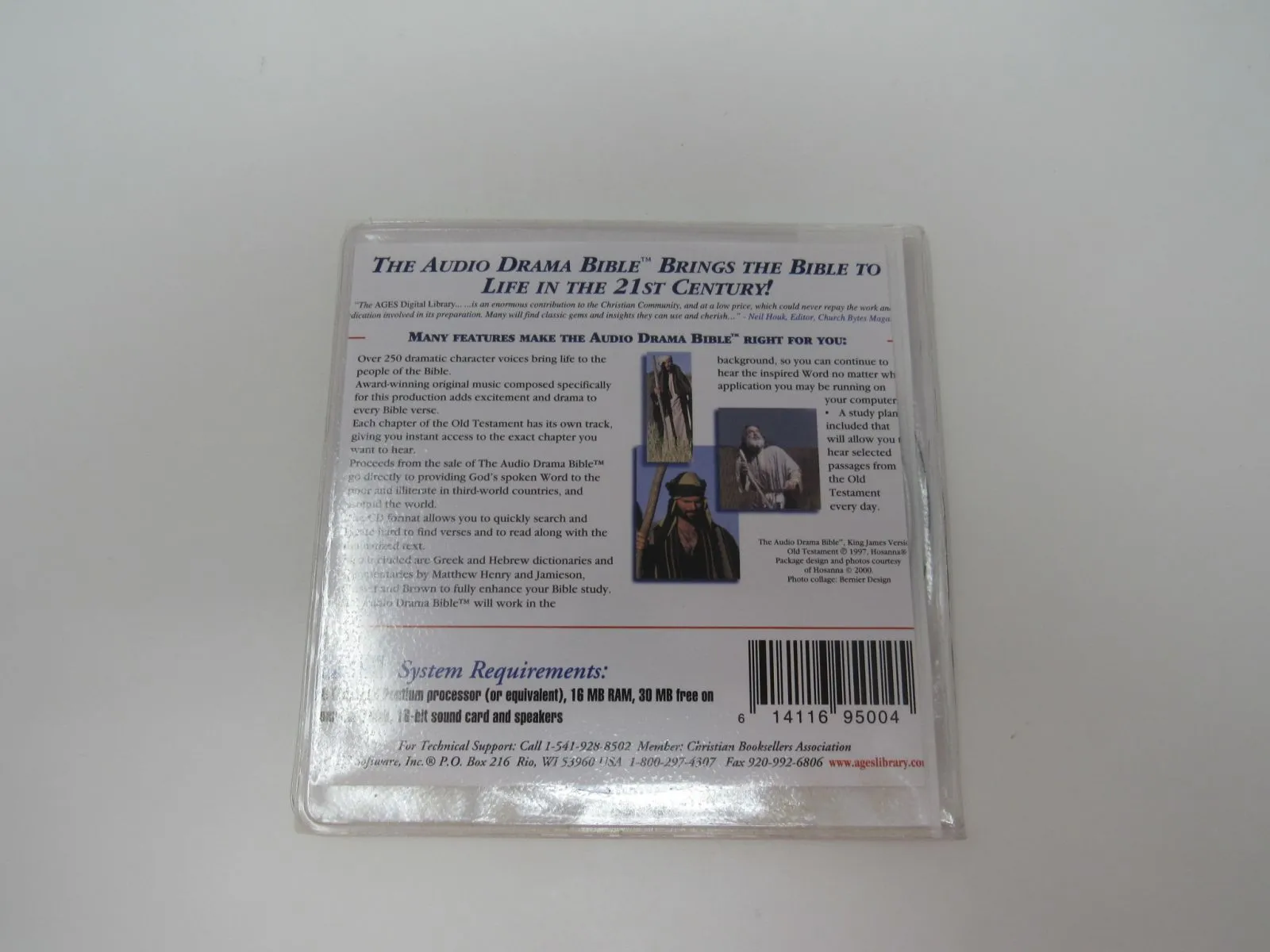 Ages Library The Audio Bible Drama 3-CD Set -- Used