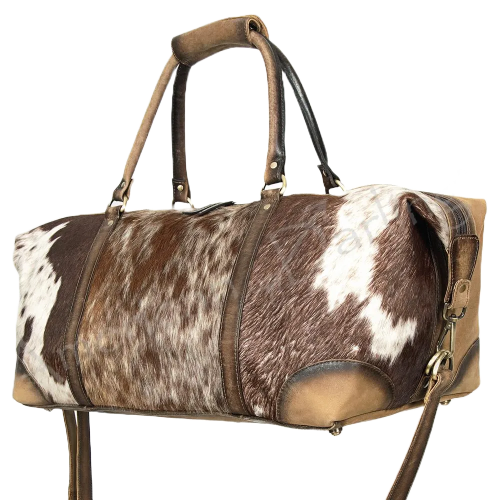 American Darling Concealed Carry Cowhide Duffle Bag ADBGI123B