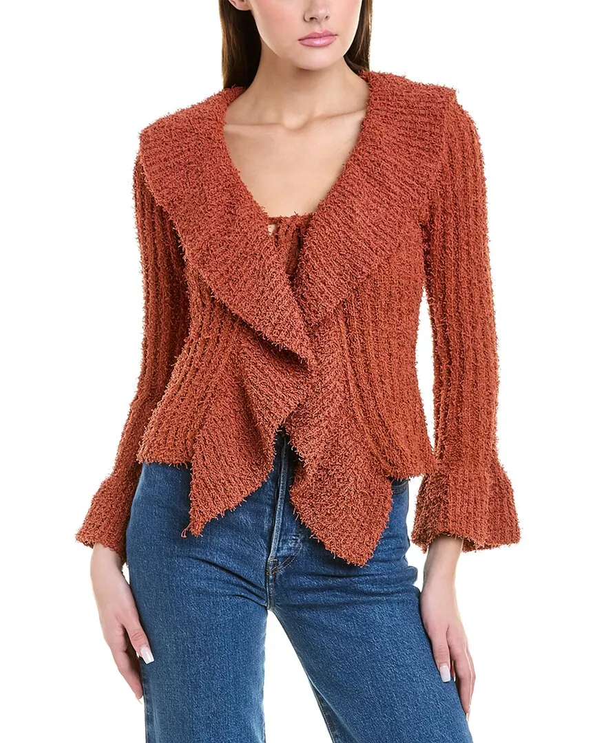 & Rouge Fuzzy Cardigan