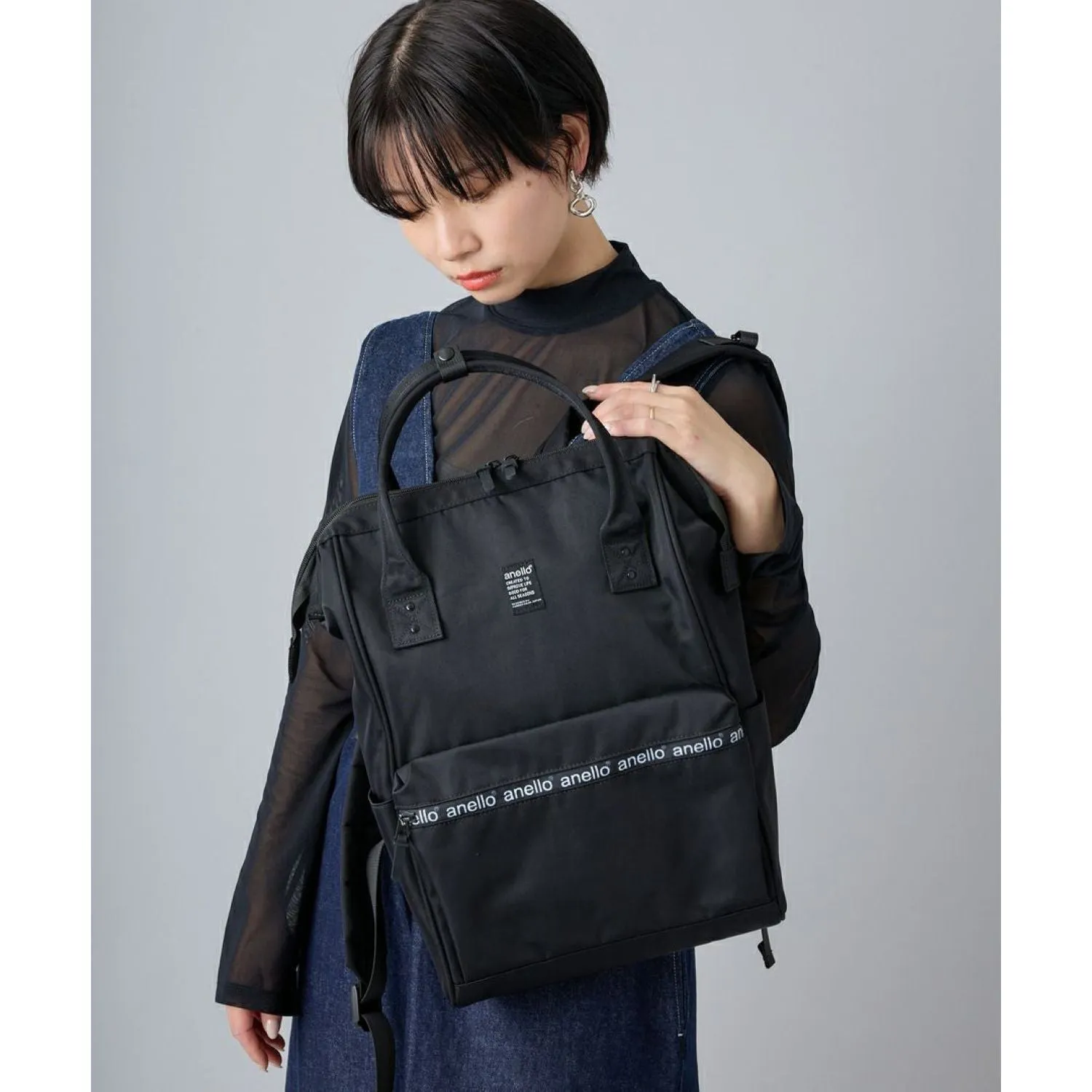 Anello Zip Kuchigane Backpack Slim R