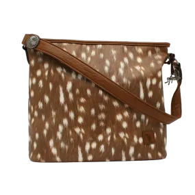 Angel Ranch Brown Deer Print Concealed Carry Tote Bag D330001002