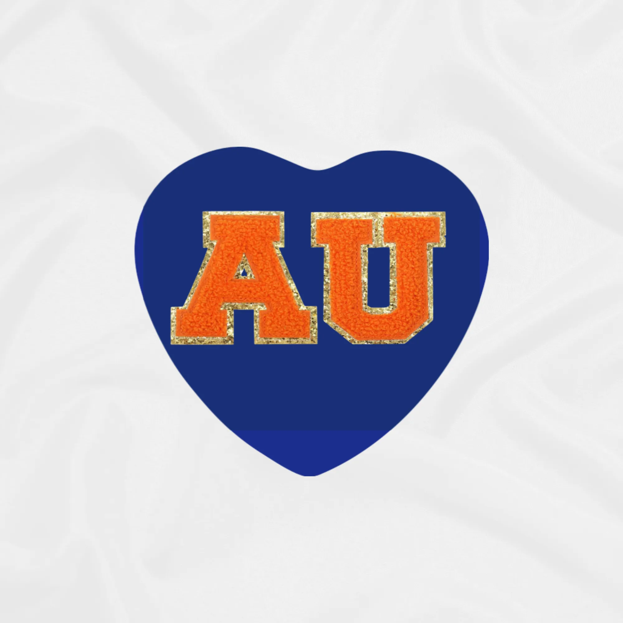 Auburn Glitter Heart