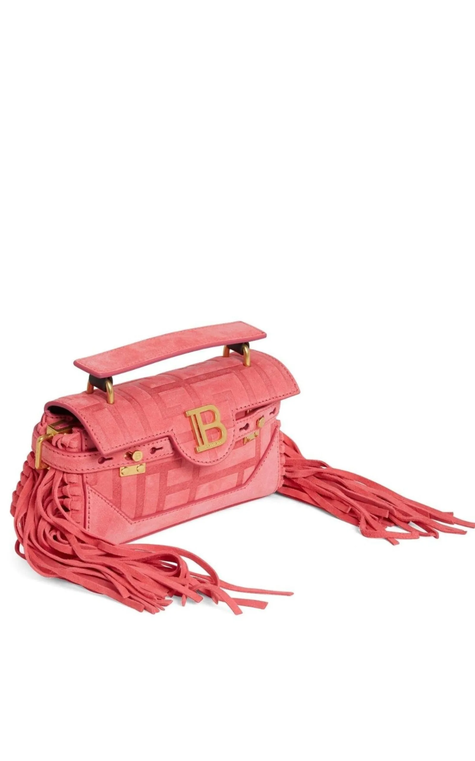 B-Buzz 19 Suede Baguette Bag