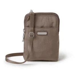 Baggallini Take Two RFID Bryant Crossbody Portobello Shimmer