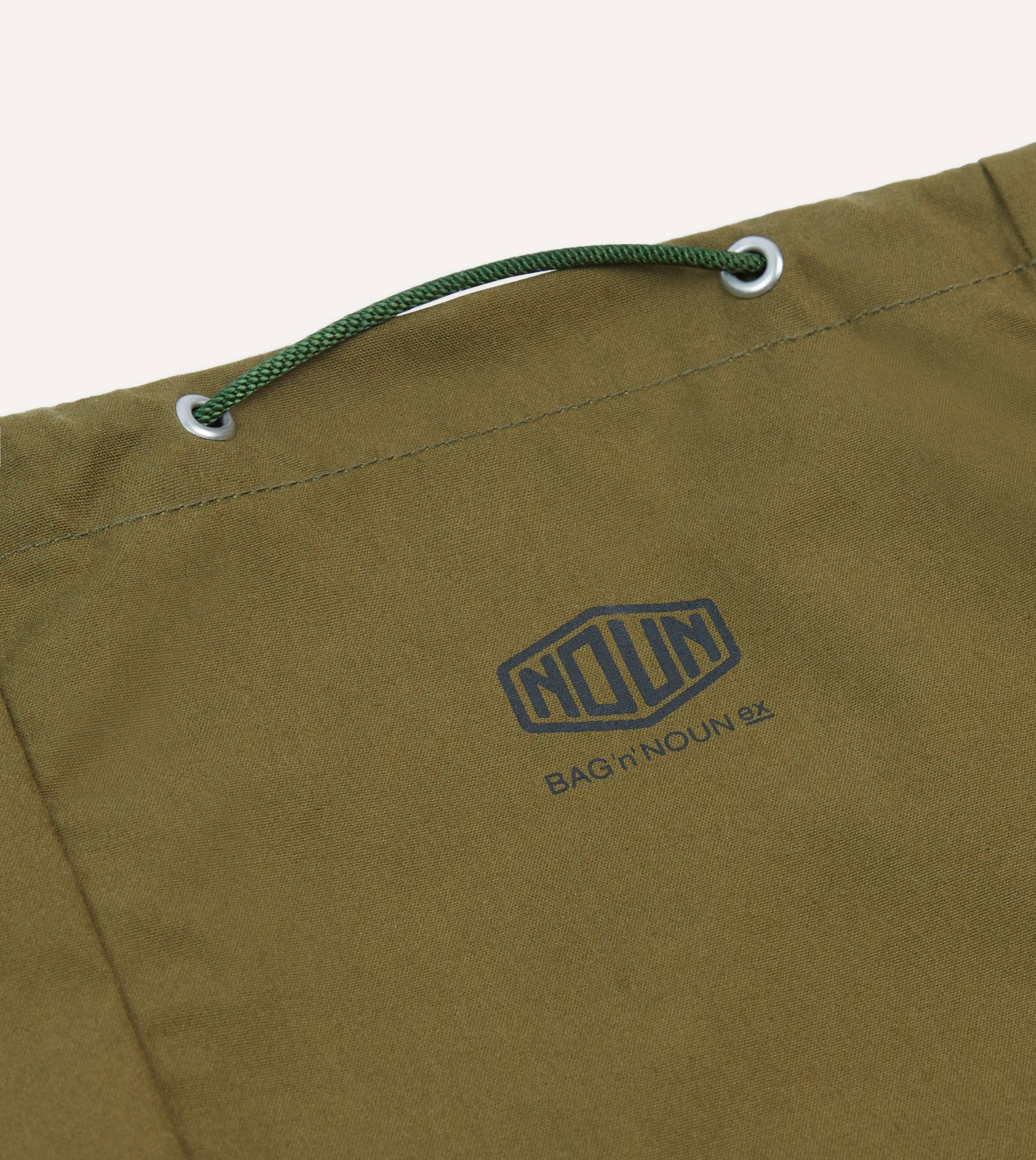 Bag’n’Noun Olive Army Spindle Bag