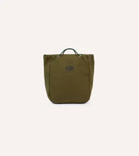 Bag’n’Noun Olive Army Spindle Bag