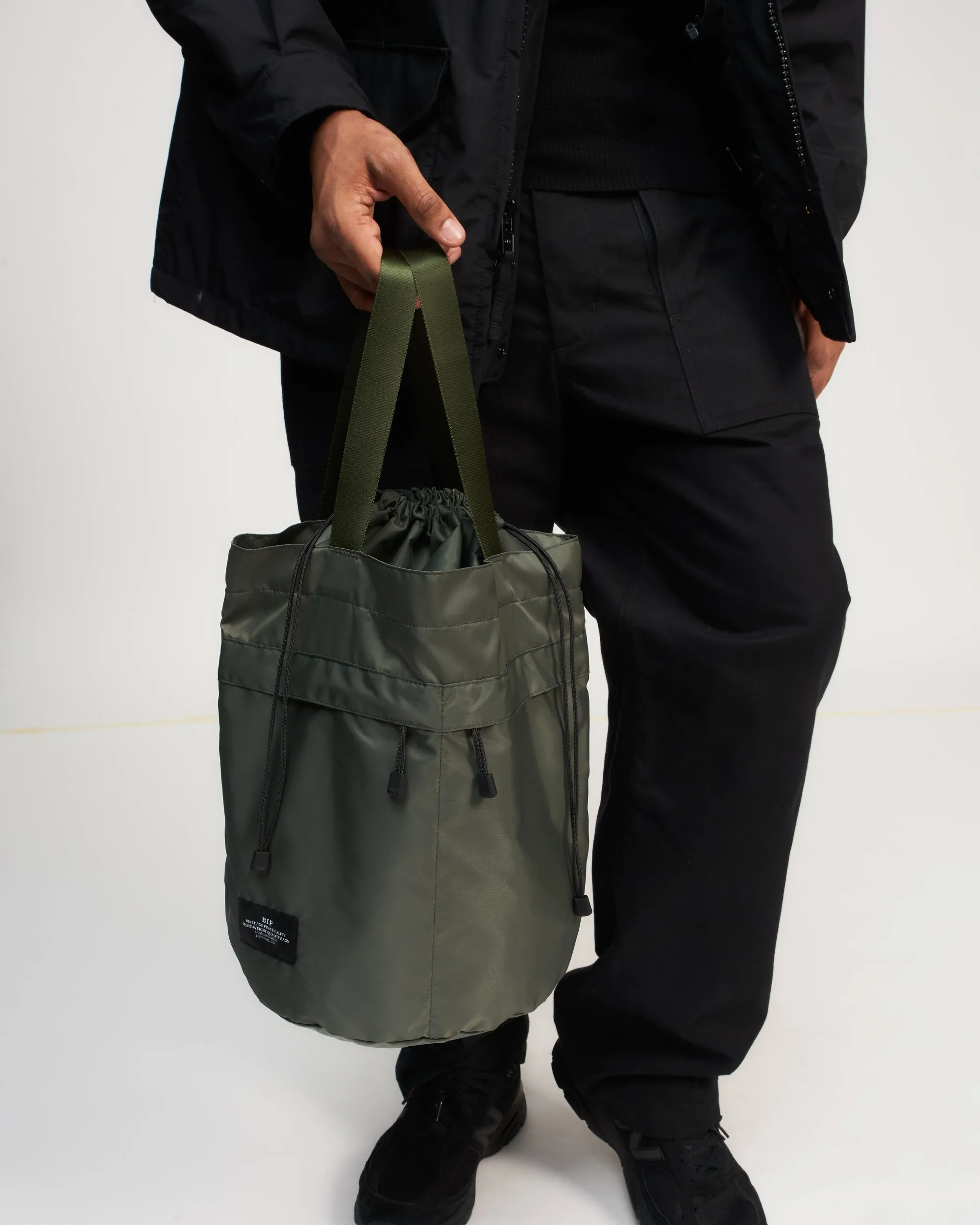 Bags in Progress Bucket Backpack - Khaki Green