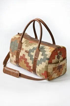 BEGONIA - KILIM DUFFLE  BAG