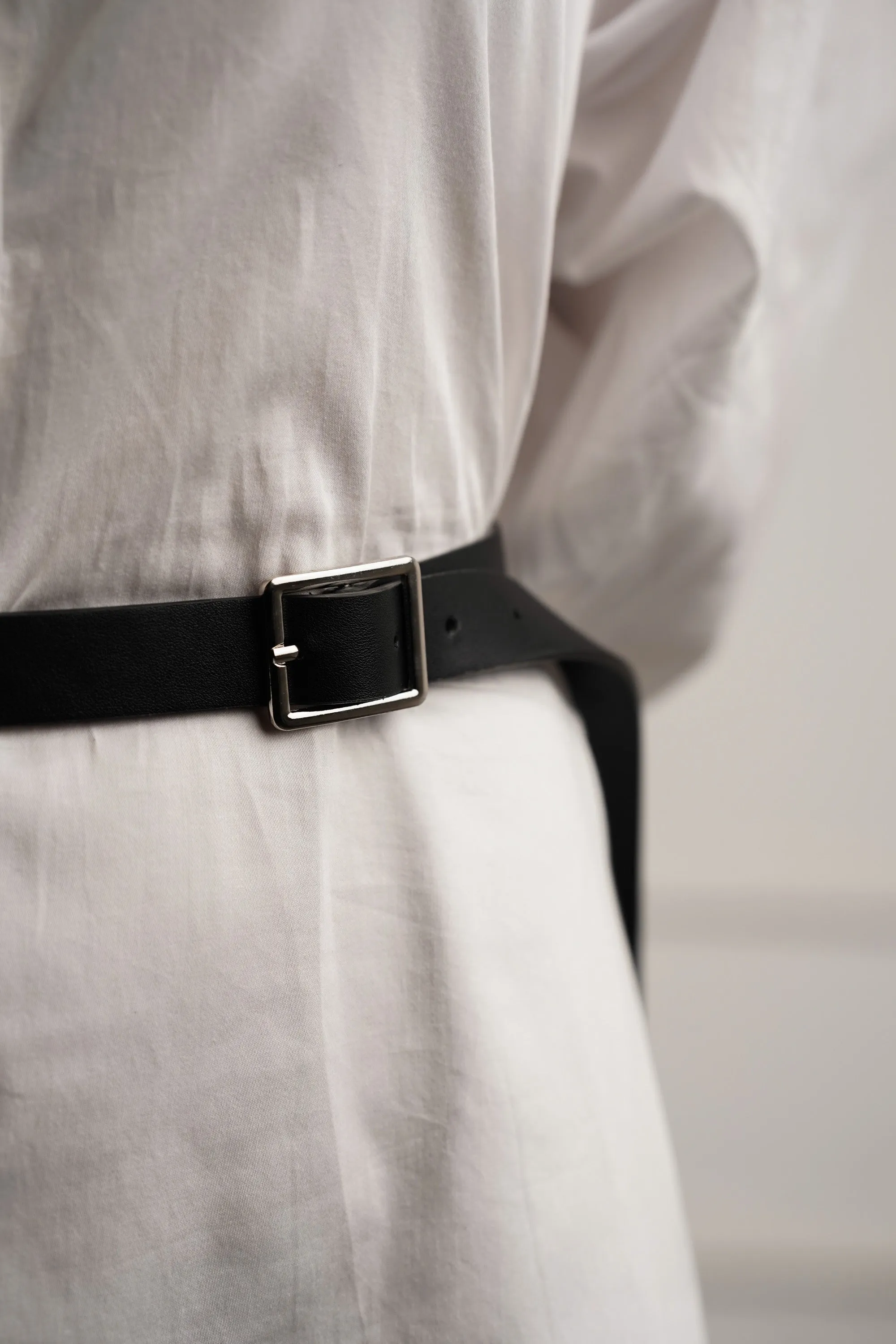 Black Waist Belt with Utility Bags