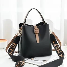 Bucket Bag Fashion Shoulder Bag Cross-body Female Handbag