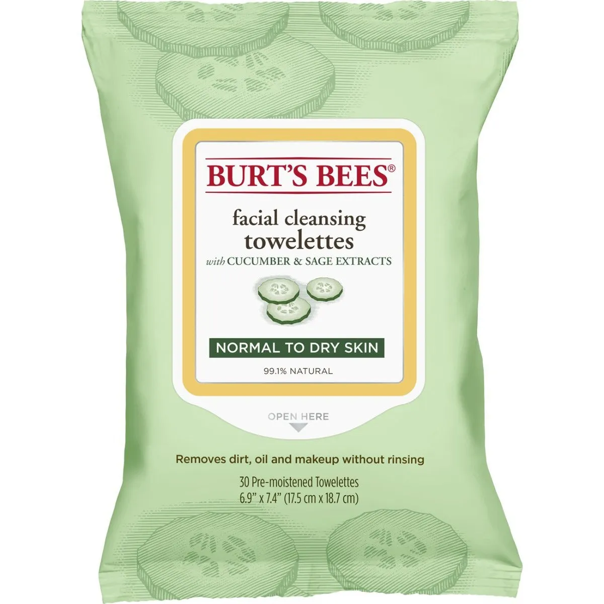 Burt's Bees Facial Cleansing Towelettes