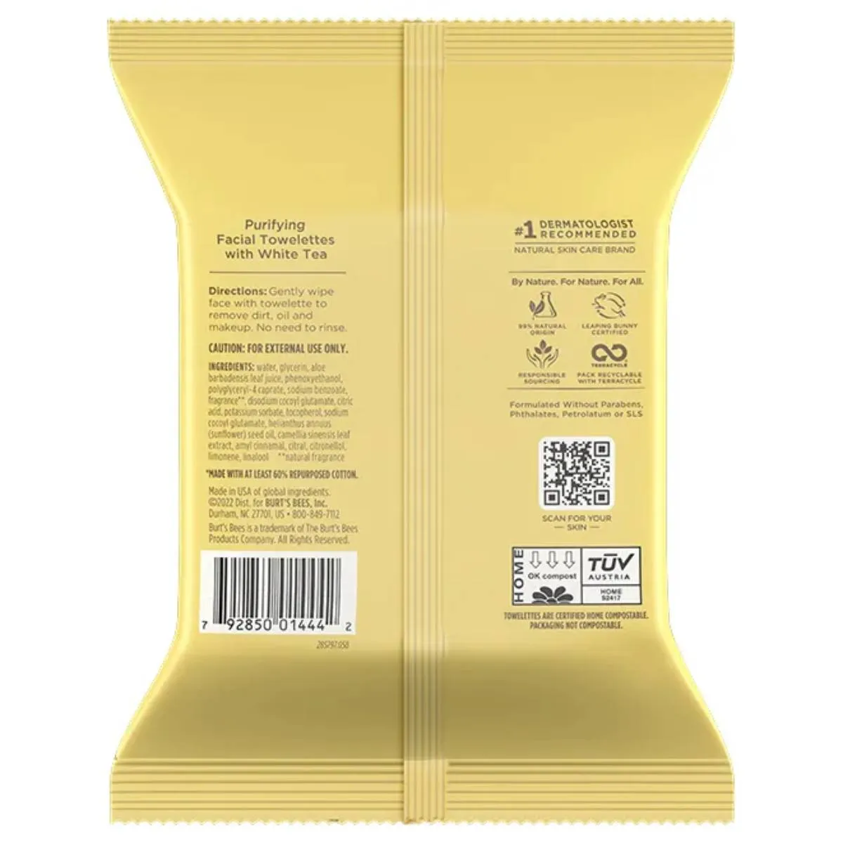 Burt's Bees Facial Cleansing Towelettes