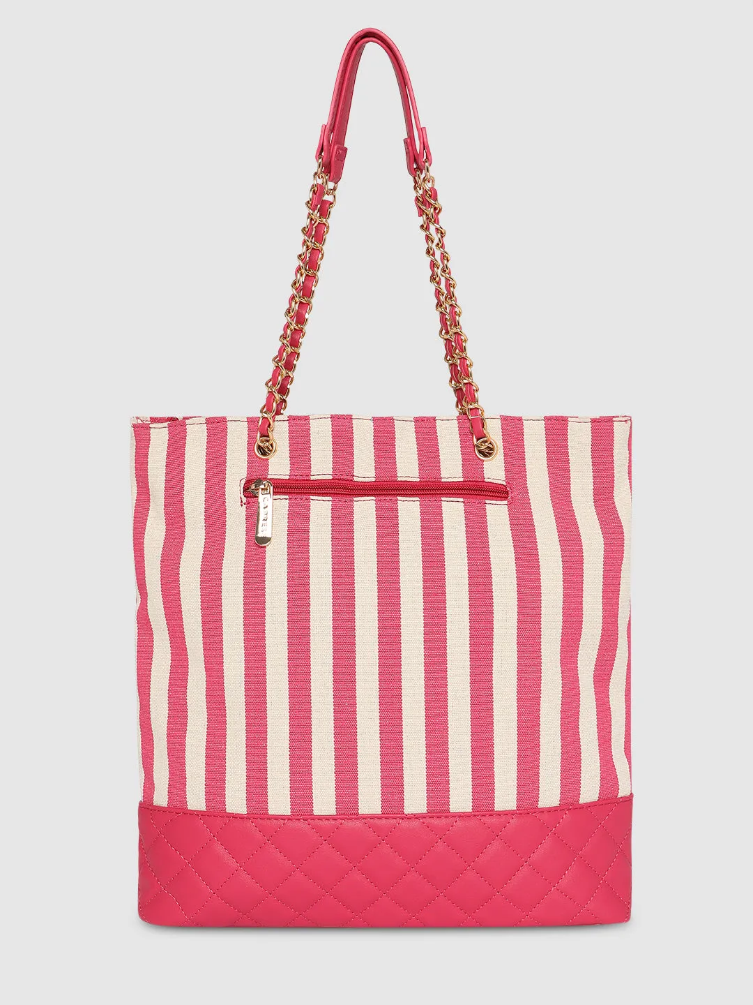 Caprese Emily In Paris Printed Medium Tote Handbag Pink