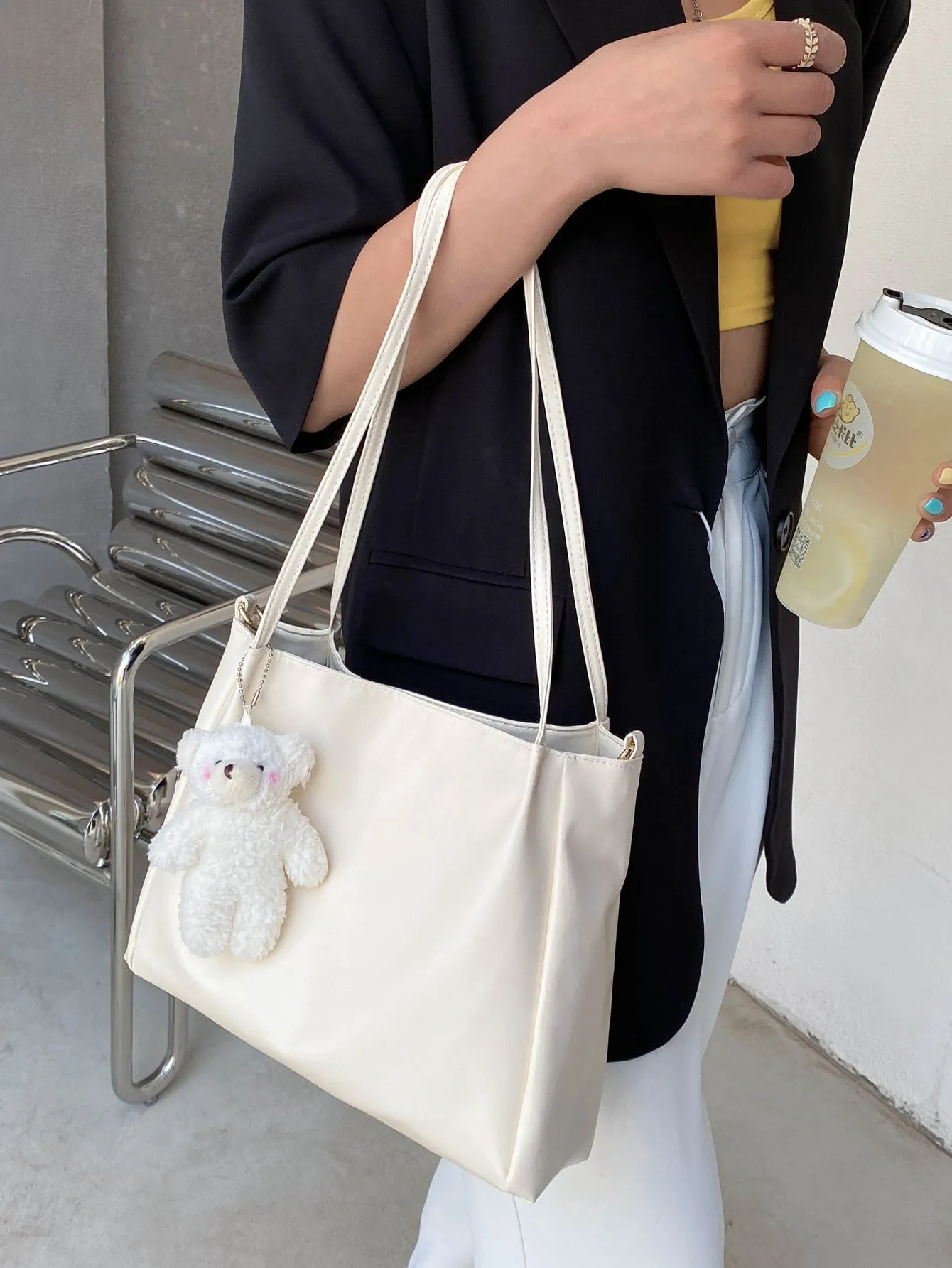 Cartoon Charm Tote Bag