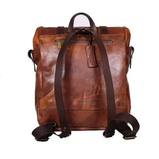 Chiarugi Old Tuscany Roll Top Backpack 54001