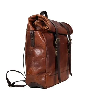 Chiarugi Old Tuscany Roll Top Backpack 54001