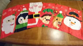 Christmas Soft Drawstring Gift Bags