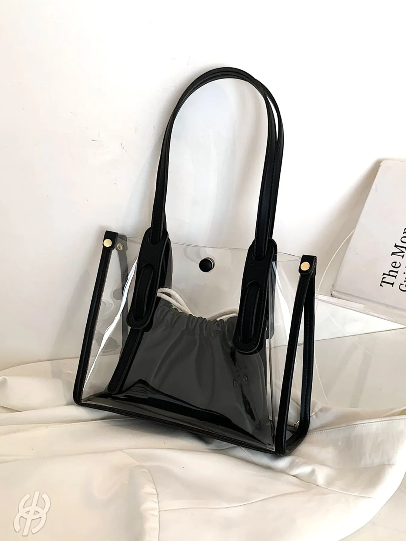 Clear Tote Bag With Inner Pouch