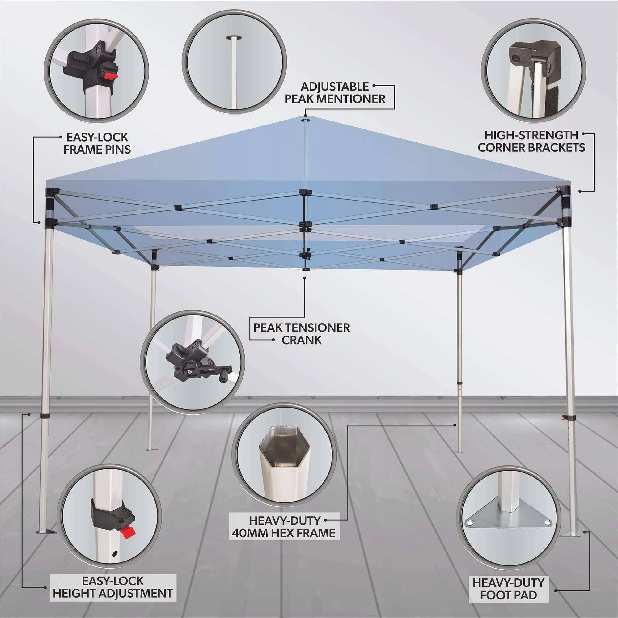 Custom Canopy Tent Event Platinum Package