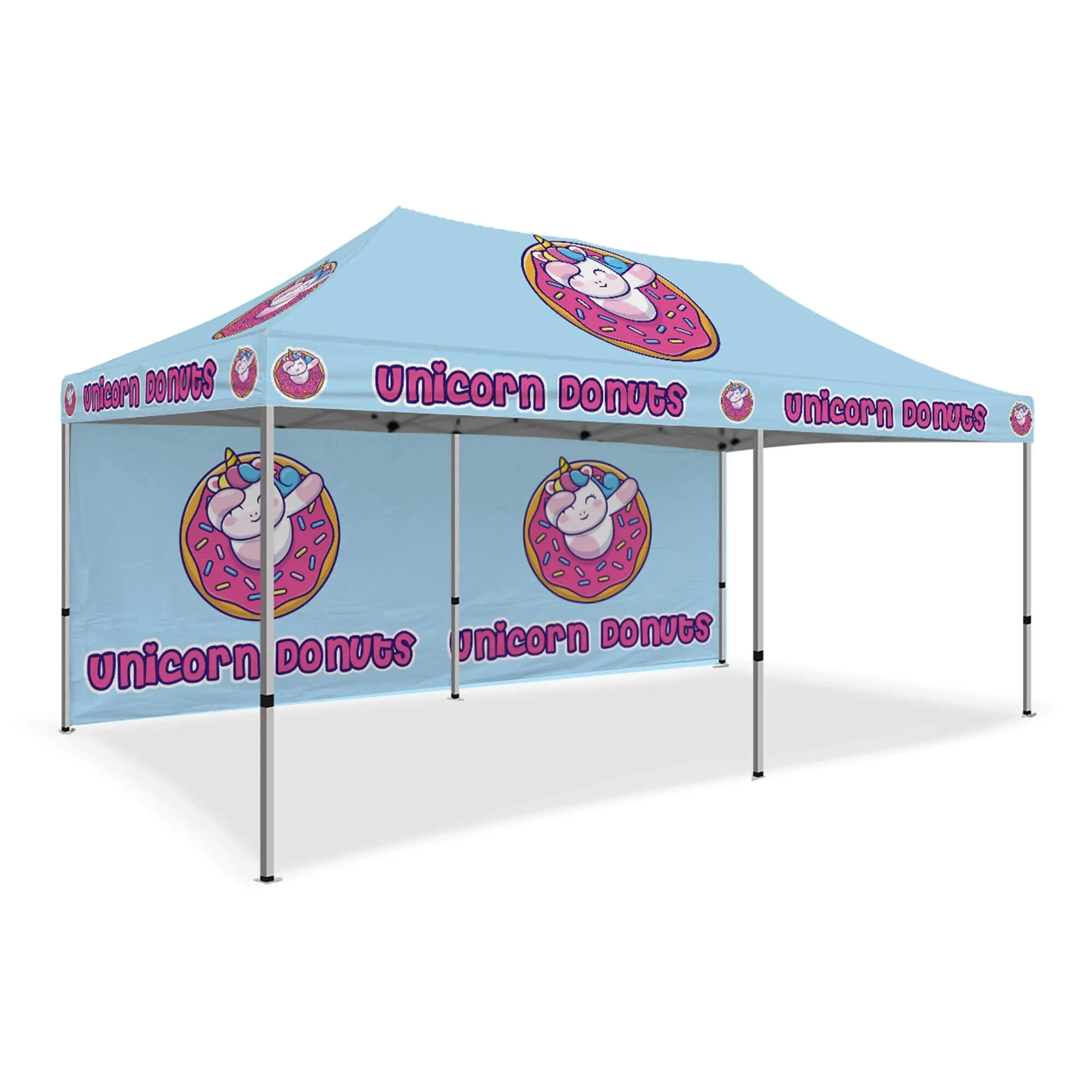 Custom Canopy Tent Everyday Silver Package