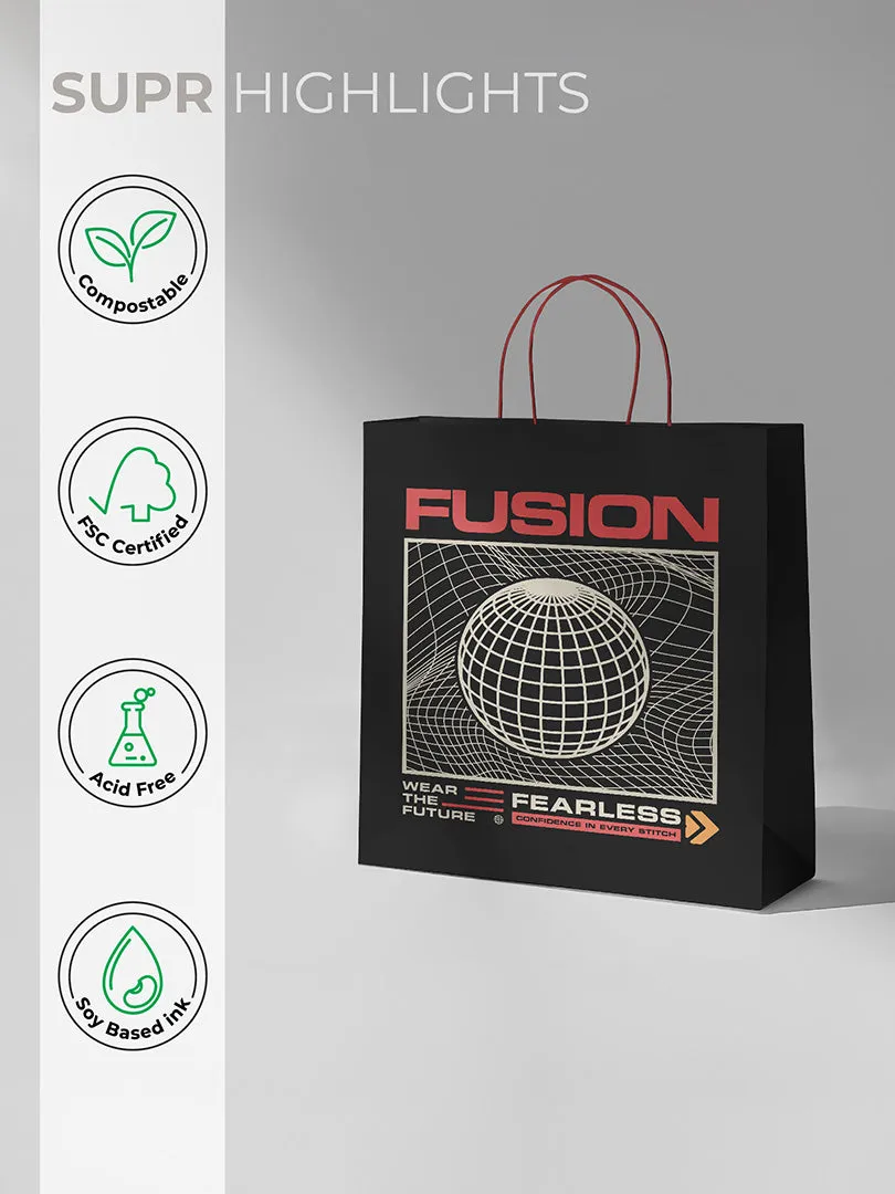 Custom Shopping Bags With Low Minimums & CMYK Printing.