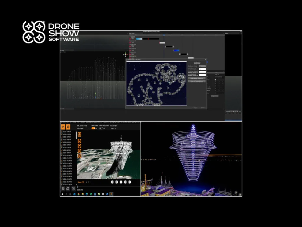 Drone Show Software package (without drones)