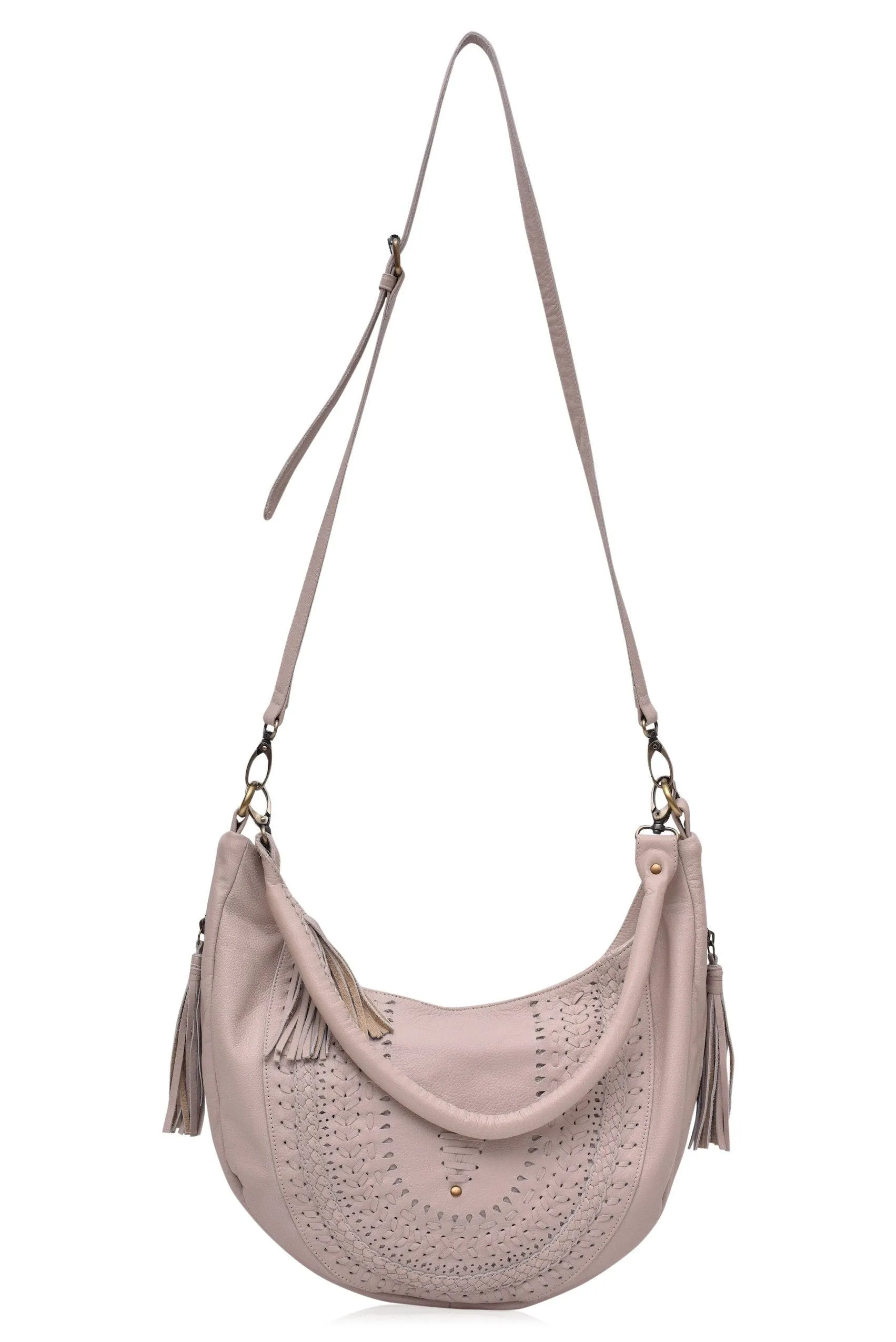 Elysian Coast Leather Crossbody Bag