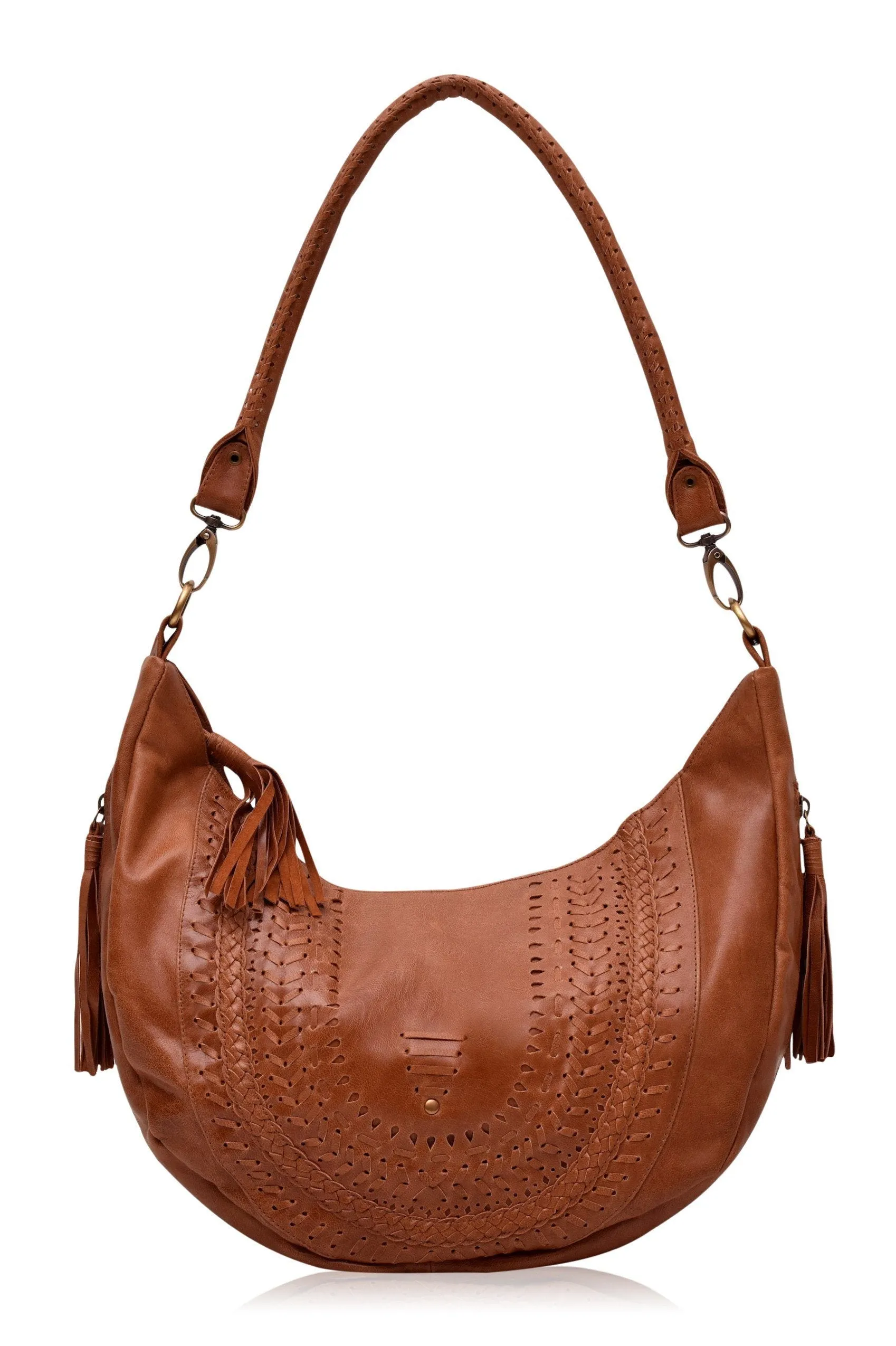 Elysian Coast Leather Crossbody Bag