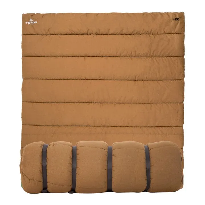 Evergreen  40F/ 20F Double-Wide Sleeping Bag