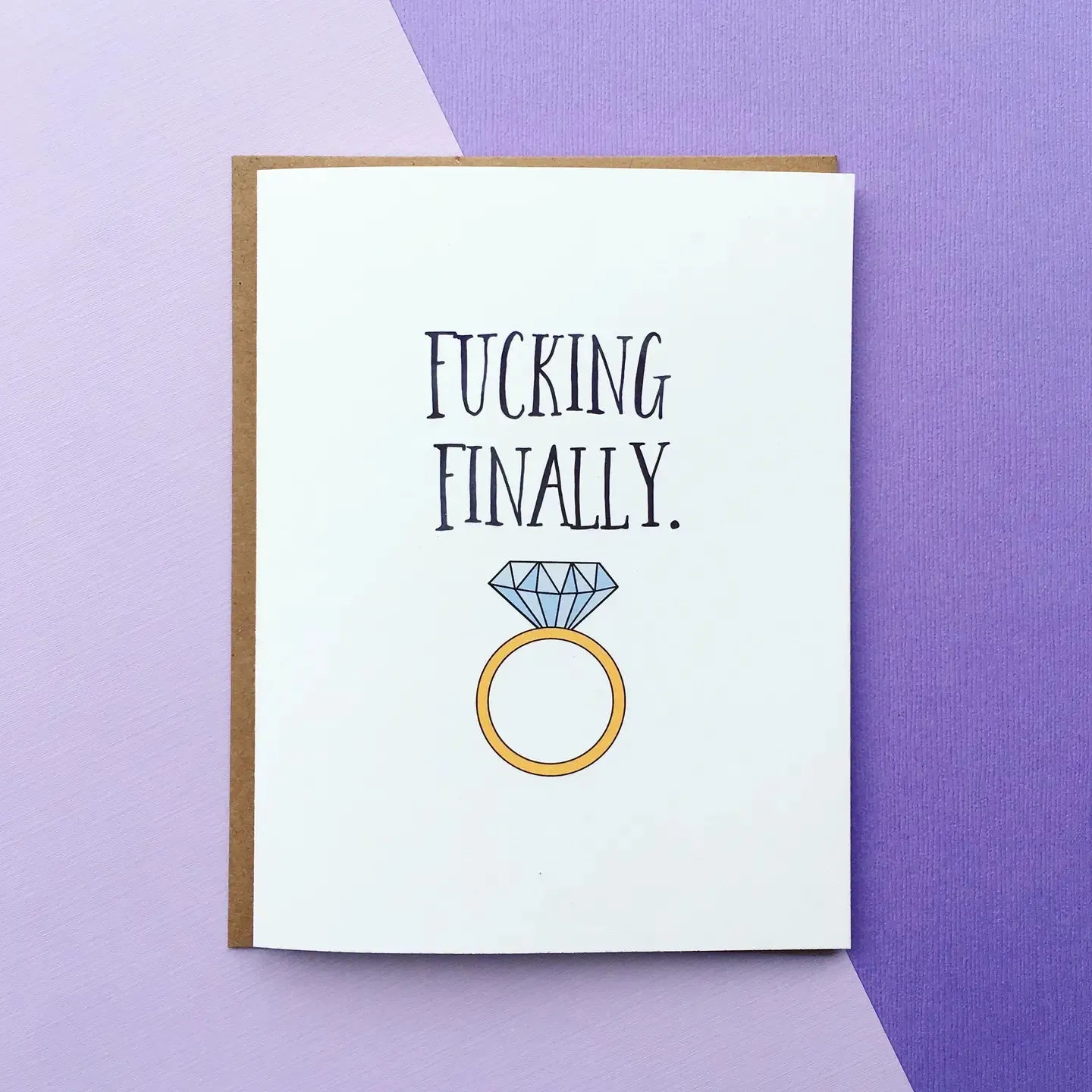 Finally Wedding | Greeting Card