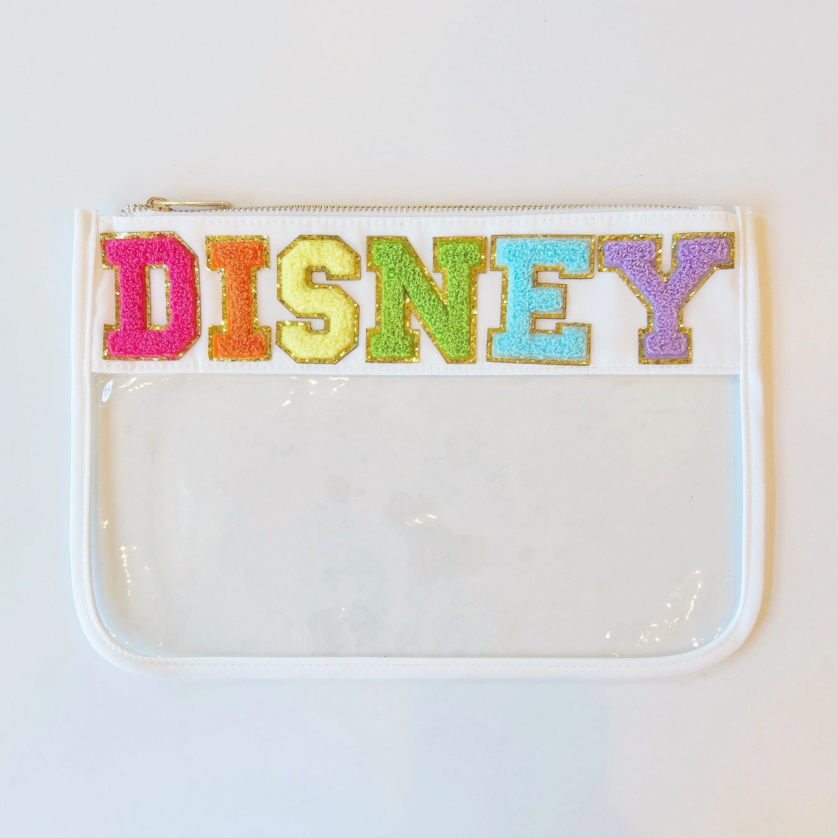 Fuzzy Patch Disney Travel Bags