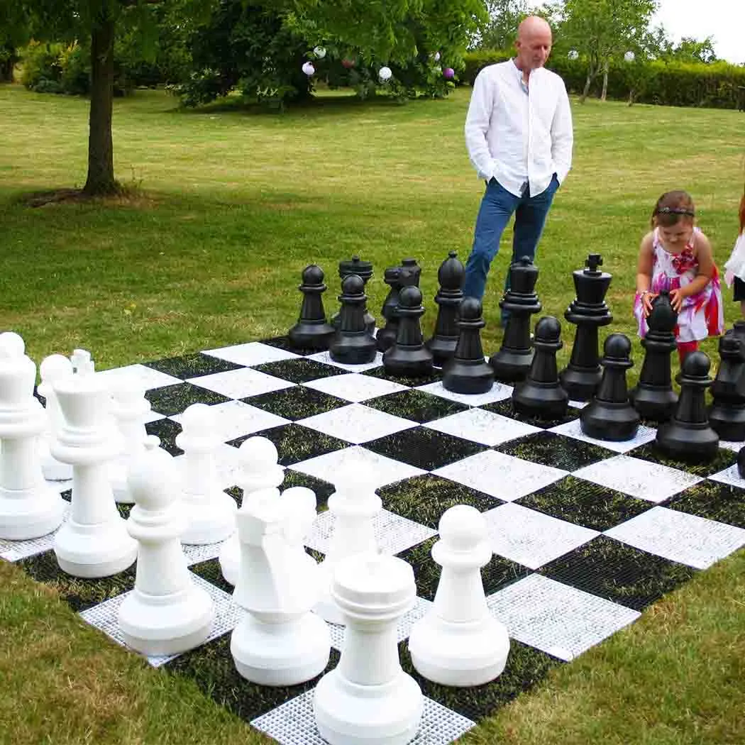 Giant Chess And Draughts   Board Package