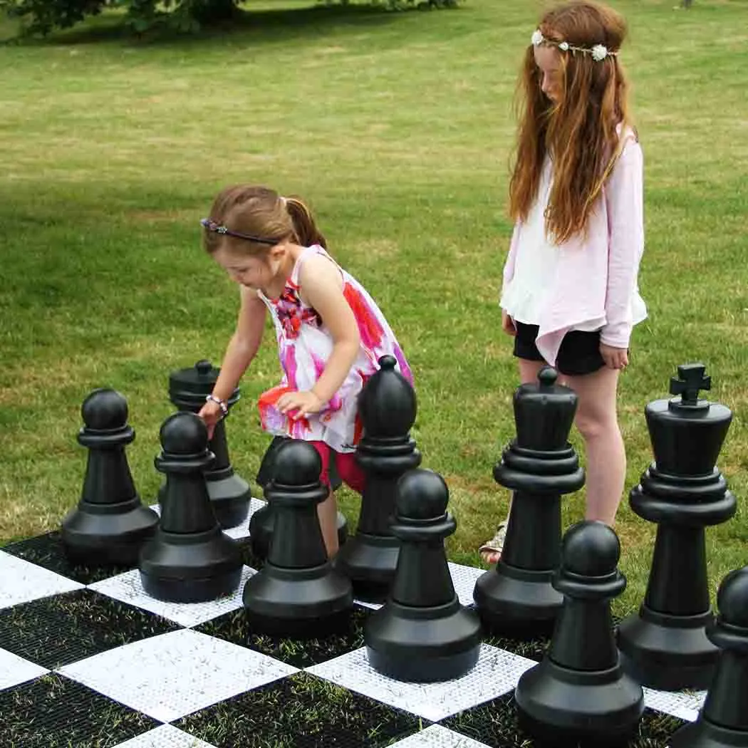 Giant Chess And Draughts   Board Package