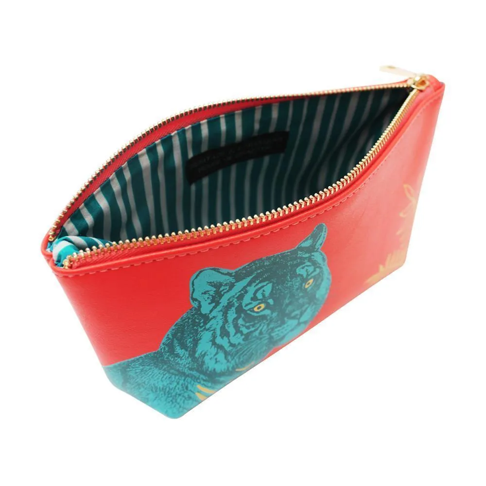 Heritage And Harlequin Tiger Make Up Bag