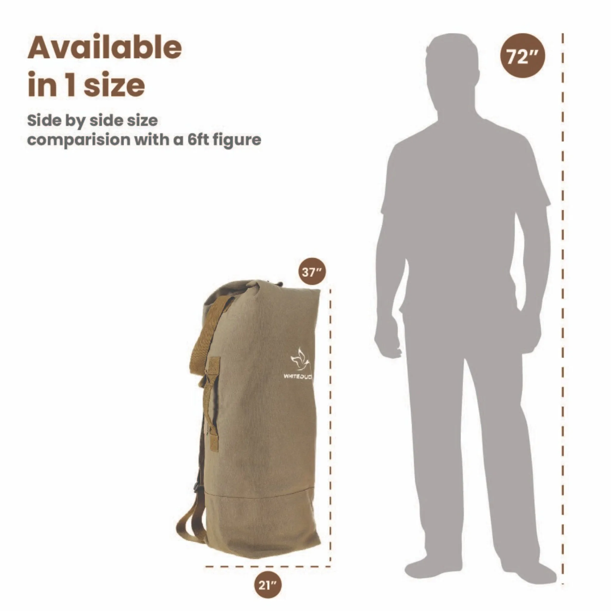 Hoplite Canvas G.I. Top Load Bag