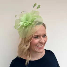 J Bees JB20/598 Net Fascinator in Greens