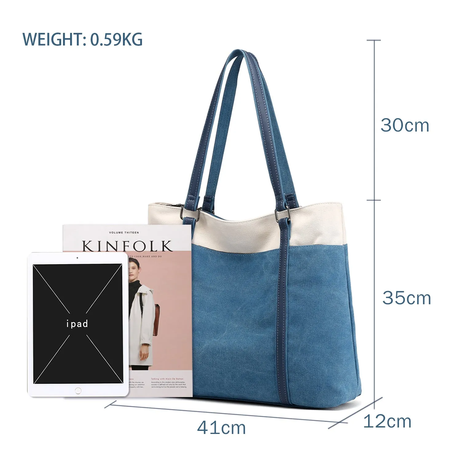 Jansben Work Tote Bags for Women