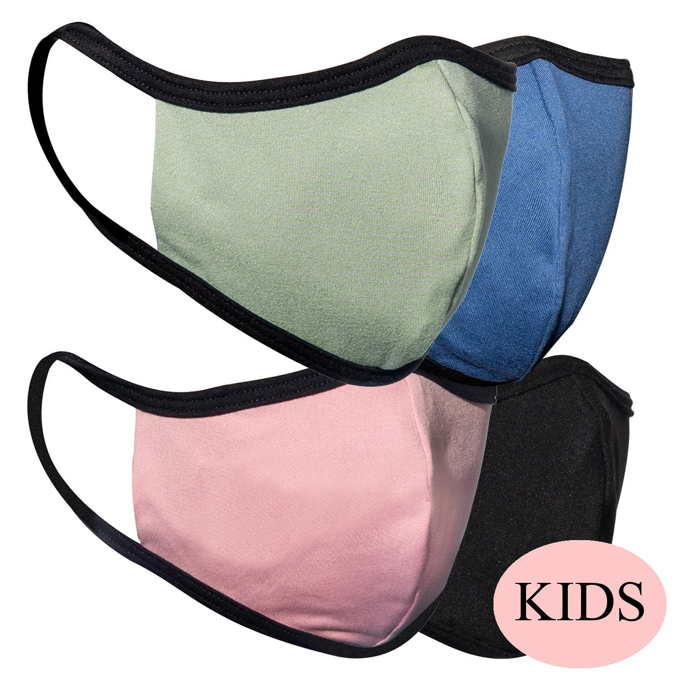 (KIDS) 4-Pack Non Medical Masks