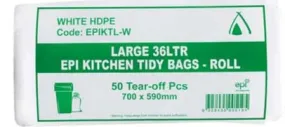 LARGE 36 LITRE EPI DEGRADABLE KITCHEN TIDY BAG