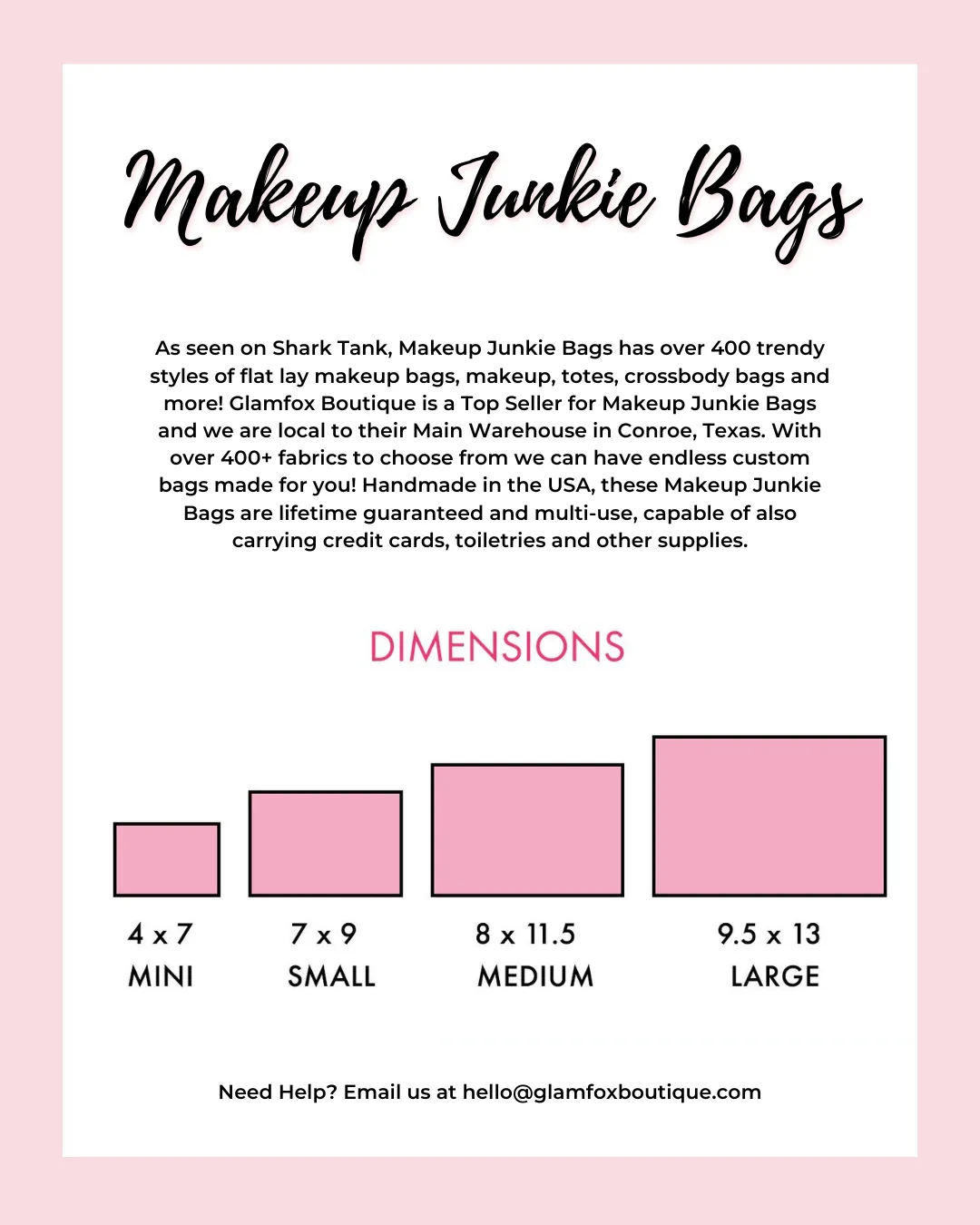 Makeup Junkie Bags - Jungle Cat Sable & Blush Gator [Pre-Order]