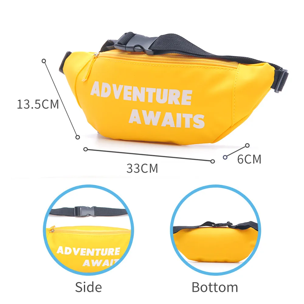 MINISO Solid Waist Bag(Yellow)