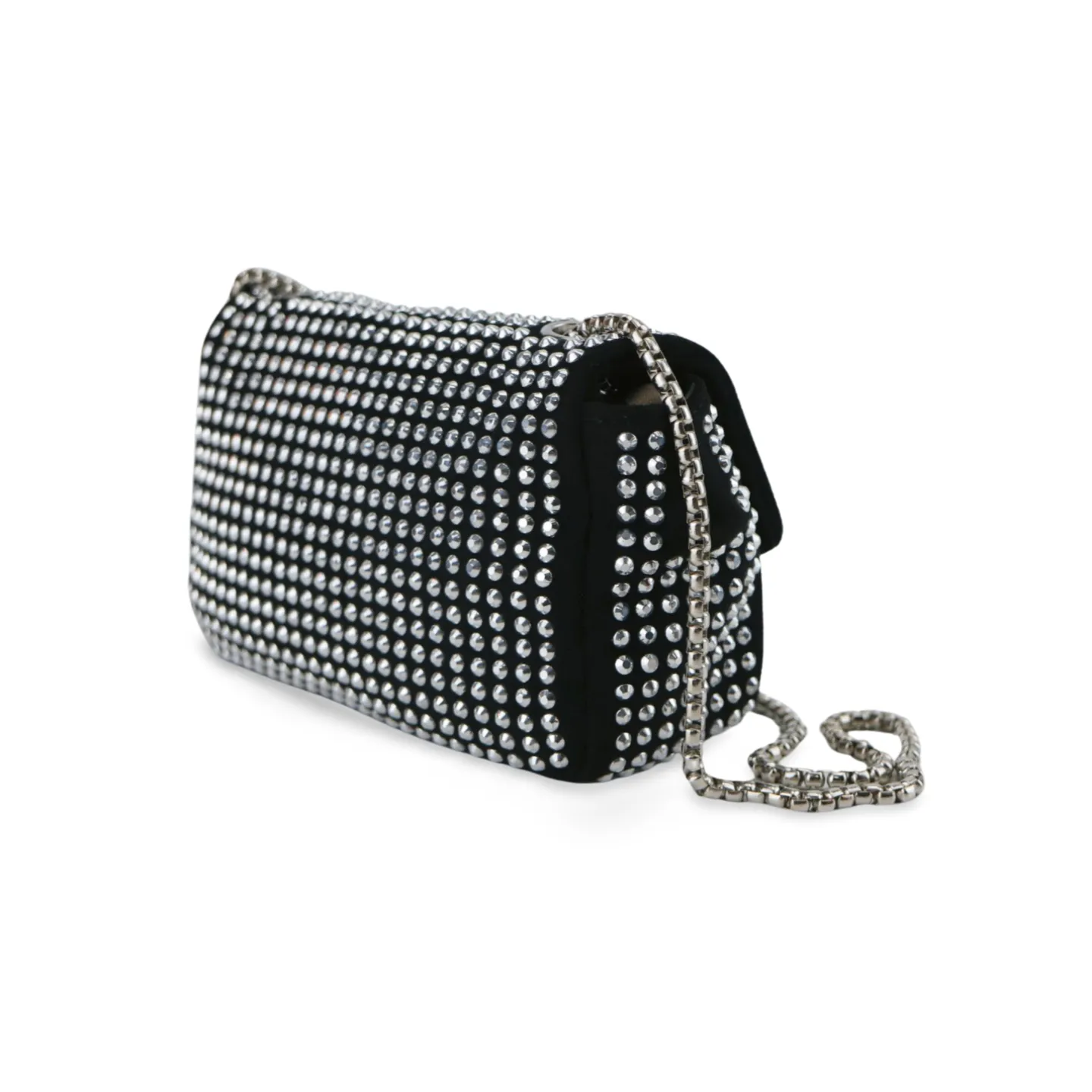 Mint Rhinestone Studded Purse For Women